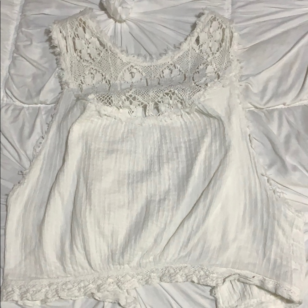 Free People Lace Tank